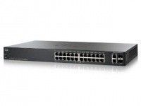 Cisco Systems Cisco SLM224PT SF200-24P 24-Port 10/100 PoE Smart Switch, zam: SF250-24P-K9-EU