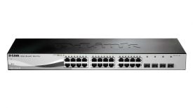 D-Link 28-port 10/100/1000 Base-T with 4 x 1000Base-T /SFP ports