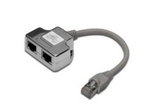 Assmann Adapter RJ45 Digitus AT-AG CX2 2x gniazdo RJ45 kat.5e ekran.