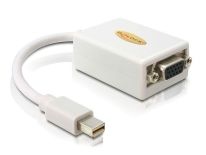 DeLOCK adapter Displayport mini(M) -> VGA(F) 18cm