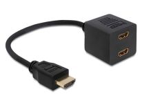 Delock adapter HDMI(M) 1.4 ->2x HDMI(F) 1.4