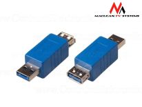 Maclean Przejsciowka USB Af - Am MCTV-620 Do laczenia kabli USB Wersja USB 3.0