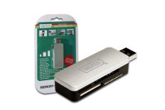 Digitus Czytnik kart DA-70310-2 USB 2.0 STICK czarny