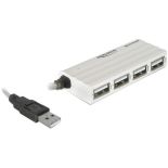 DeLOCK USB 2.0 zewnętrzny HUB 4 porty SLIM