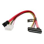 4World Kabel zasilający HDD , SATA 3 , SATA , 25cm , transfer danych , czerwony