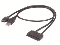 Akasa KABEL eSATA DO HDD i SSD AK-CBSA03-80BK