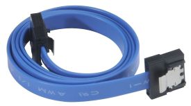 Akasa Kabel Super slim SATA rev 3.0 - 15cm, Niebieski