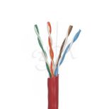 A-LAN Kabel UTP Alantec KIU5LINKA100R ( kat.5e PVC 100m linka czerwony )