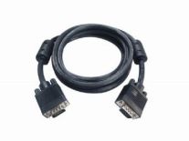 Gembird kabel monitorowy,przedłużacz SVGA D-sub 15m/15f,ferryt,ekran,1.8m, black