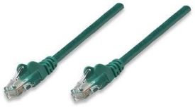 Intellinet Network Solutions patch cord RJ45, kat. 5e UTP, 2 m, zielony, 100% miedź