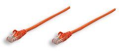 Intellinet Network Solutions Patch Cord RJ45, Snagless, Kat. 5e UTP 0,5m pomarańczowy