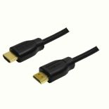 LOGILINK - Kabel HDMI - HDMI 1.4, wersja Gold, długość 1m