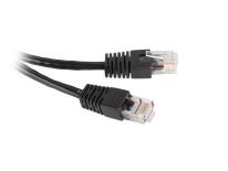 NATEC patchcord RJ45, osłonka zalewana, kat. 5e, UTP, 5m, czarny, blister