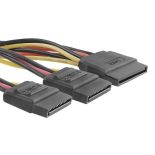 Qoltec Kabel rozgałęziacz SATA na 2xSATA F/2*F 20cm