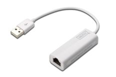 Digitus Karta sieciowa przewodowa USB 2.0 do Fast Ethernet 10/100Mbps