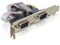 DeLOCK Karta PCI-Express->2xCOM(9PIN)