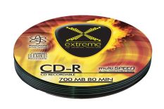 Esperanza EXTREME 2033 - CD-R [ Soft Pack 10 , 700MB , 52x , Silver ]