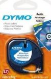 Dymo ETYKIETA LETRATAG 12x4m PLASTIK BIAŁA S0721560