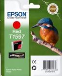 Epson Tusz T1597 Red , 17ml , Stylus Photo R2000