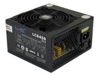 LC-Power ZASILACZ 450W LC6450 V2.2 80 PLUS 120mm 4x SATA 2x PATA 1x PCIe Active PFC Black