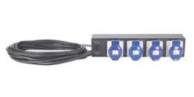 APC rack 19'' Basic PDU Extender, 2U, 32A/230V, 4 gniazda IEC 309-32