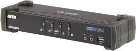 Aten CS1784A 4-Port DVI USB 2.0 KVMP Switch, 2.1 Surround Sound, nVidia 3D