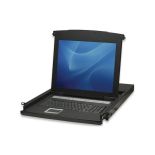 Intellinet Network Solutions KVM przełącznik 8 porty PS/2 USB konsola LCD 17'' 1U