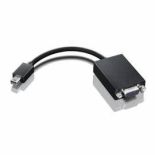 Lenovo Mini-DisplayPort (M) to VGA HD-15(F) Monitor Cable 20cm