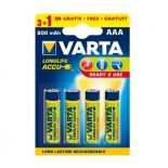 VARTA AKUMULATORY R3 800 mAh 4szt (promo 3+1) ready 2 use