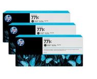 HP Tusz 771 Matte Black Ink Cart 3Pk