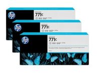 HP Tusz 771 Light Gray Ink Cart 3Pk