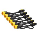 APC Power Cord Kit (6 ea), Locking, C19 to C20, 1.2m