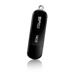 Silicon-Power 16GB LuxMini 322 16 GB, USB 2.0, Black