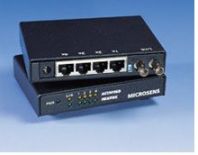 Microsens 5 Port Mini Switch 4x 10/100Base-TX + 100Base-FX-Uplink, Multimode 1310nm SC-Connector, incl. power supply