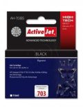 ActiveJet Tusz ActiveJet AH-703BS , Czarny , 16 ml , HP 703 CD887AE