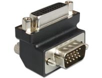 DeLOCK Adapter DVI-I (F)(24+5) > VGA (M), kątowy 270°