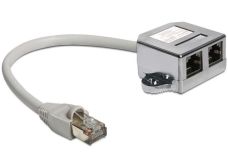 DeLOCK adapter rozdzielacz spliter RJ-45 na 2XRJ-45