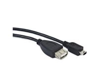 Gembird kabel USB MINI BM -> AF USB 2.0 OTG, 15cm