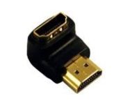 Unitek Przejściówka HDMI M/HDMI F złącze kątowe