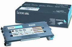 Lexmark Toner cyan , 1500 str. , C500n / C500n (HV) / X500n / X502n