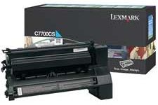 Lexmark Toner cyan , zwrotny , 6000 str. , C770 / C772 / X772e