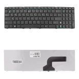 Qoltec Klawiatura do laptopa Asus K52 K52J K52JK K52JR K52F CZARNA