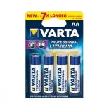 VARTA Baterie Litowe R6 (AA) 4szt professional