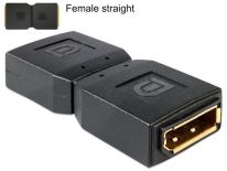 DeLOCK adapter Displayport (F) > Displayport (F) beczka