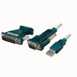 LogiLink Adapter USB 2.0 do serial 9+25 pin z kablem 1,2m, WINDOWS 8