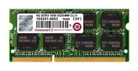 Transcend Apple Series 4GB DDR3 1600MHz CL11 SODIMM 2Rx8