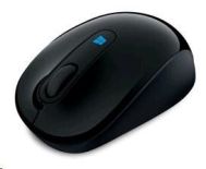 Microsoft 43U-00004 Sculpt Mobile Mouse Black, No, Wireless connection, USB Dongle