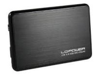 LC-Power OBUDOWA 2,5' LC-25BUB3 USB 3.0 SATA-600 CZARNA