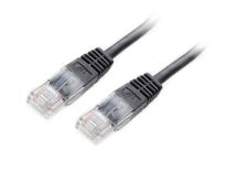 Equip Patchcord CAT6 Patch UTP Czarny 1 m EQUIP