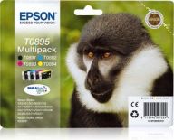 Epson Zestaw tuszy C13T08954010 (oryginał ; 1 x 5.8 ml 3 x 3.5 ml; czarny czerwony niebieski żółty)